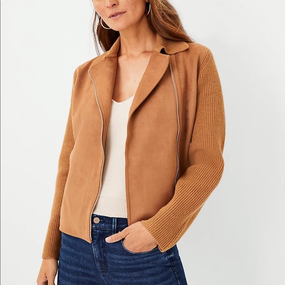 ann taylor sweater jacket